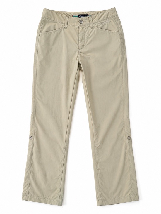 Marmot Pants - Marmot Women’s Convertible Hiking Pants 8 Tan Nylon UPF Zip Off Trail Travel